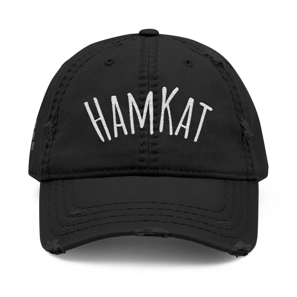 Distressed HamKat Hat (Embroidery)